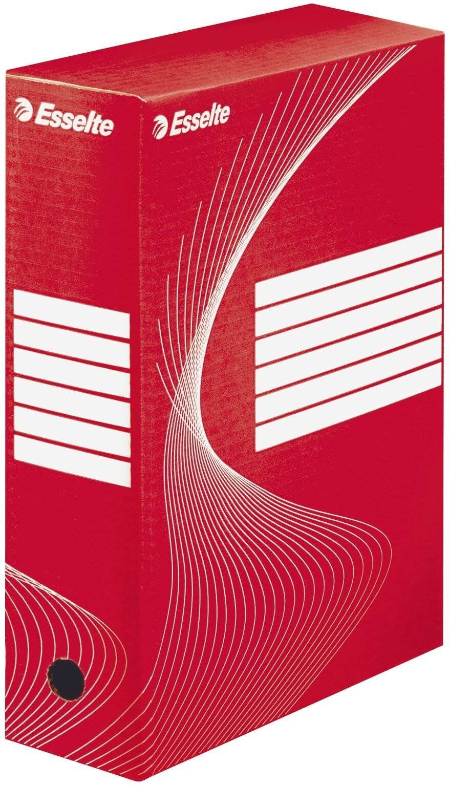 Esselte Archiv-Schachtel VIVIDA, DIN A4, rot, (B)100 mm-5