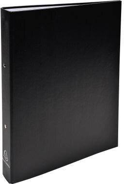 Exacompta Ringbuch 54371E DIN A4 PP 2Ringe 30mm schwarz-2