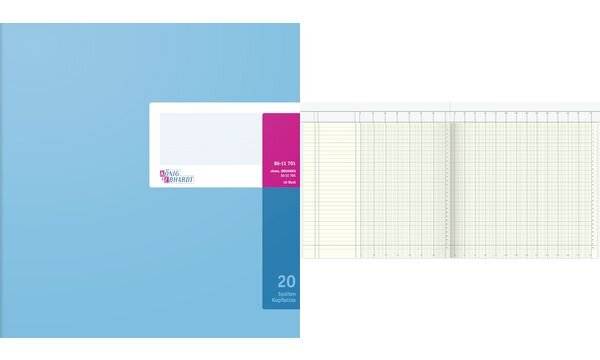 KÖNIG & EBHARDT Spaltenbuch DIN A4, 20 Spalten, 40 Blatt (58611604)