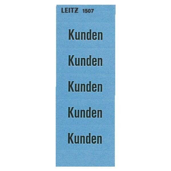 LEITZÂ® Inhaltsschild Kunden blau-1