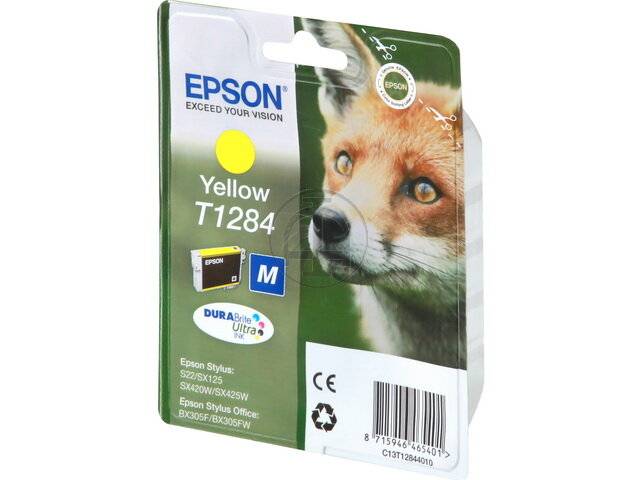 Original Epson C13T12844011 / T1284 Druckerpatrone Gelb 225 Seiten-5