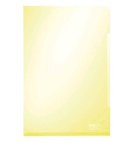 LEITZ Sichthülle Super Premium, A4, PVC, gelb, 0,15 mm (80415315)-1