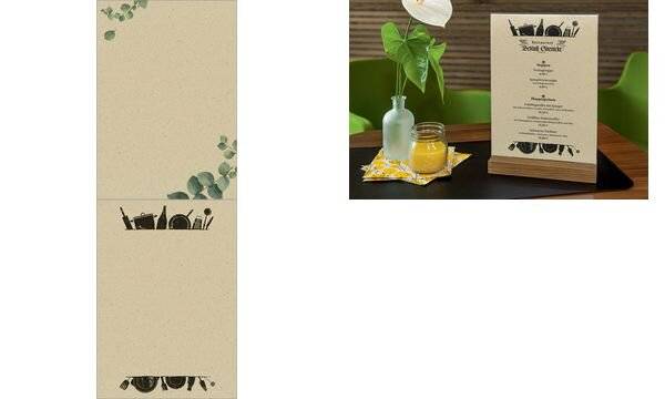 Motiv-Papier A4 100g Graspapier Eucalyptus 100 Blatt-2