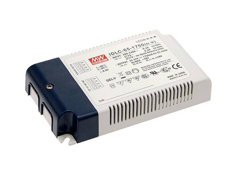 Mean Well Schaltnetzteil IDLC-65 65,1 W 46 - 62 V 1050 mA geschlossen für LED- und-1