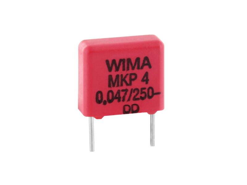 WIMA Polypropylen-Kondensator MKP 4 100 nF ± 10% 400 V Rastermaß 15 mm