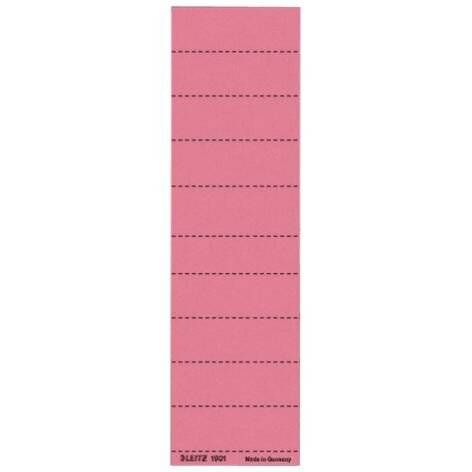 LEITZ Blanko-Beschriftungsschildchen, (B)60 x (H)21 mm, rot (80190125)-1