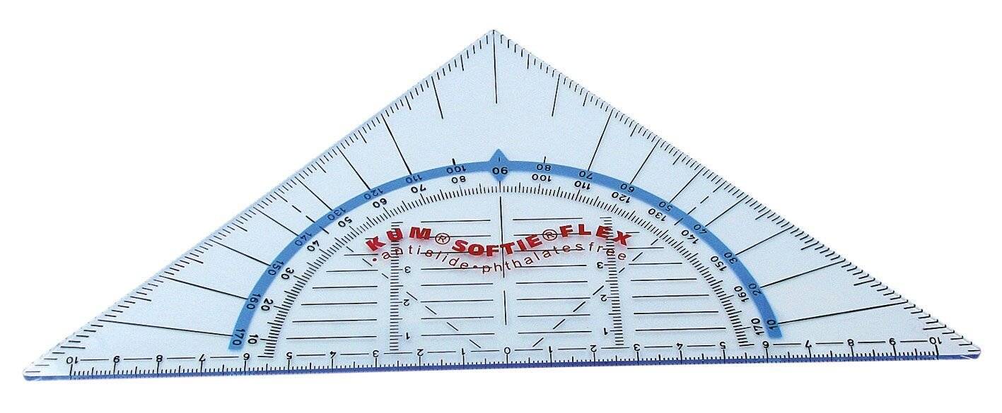 KUM Geometrie-Dreieck Softie Flex 22,0 cm 225.13.19-0