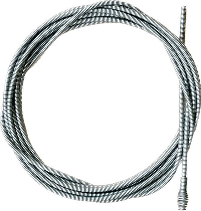 Rohrreinigungswelle L.7,5m Wellen-D.8mm Spiralen-D.8mm Krallen-D.18mm-0