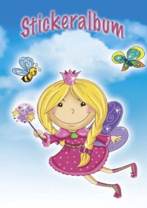 AVERY Zweckform ZDesign Stickeralbum "Prinzessin", DIN A5 (72057798)-1