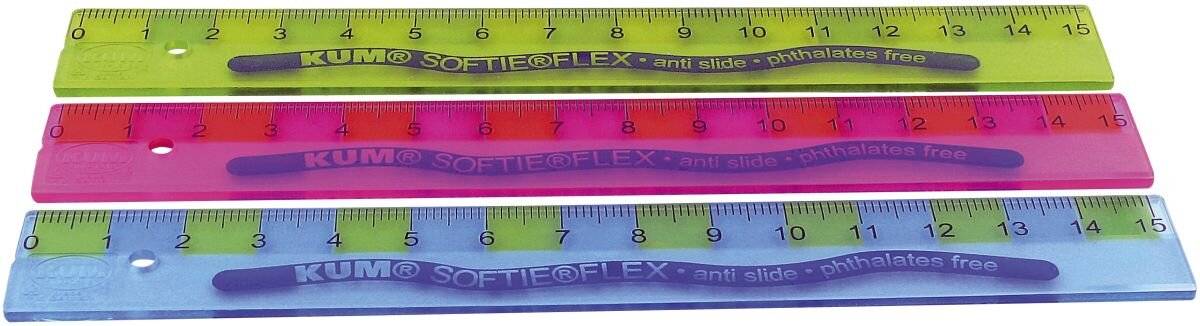 Lineal L1 Softie Flex 15cm farbig sortiert-2