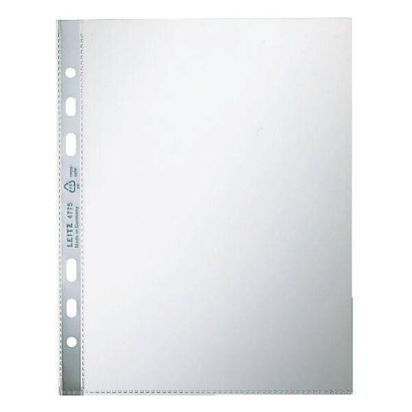 Prospekthülle Standard A5 PP glasklar 0,08 mm dokumentenecht farblos 100 St.-1