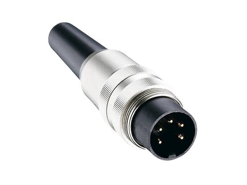 Lumberg Connect SV 60 Stecker nach IEC 61076-2-106, IP 40, gerade Ausführung, mit-0