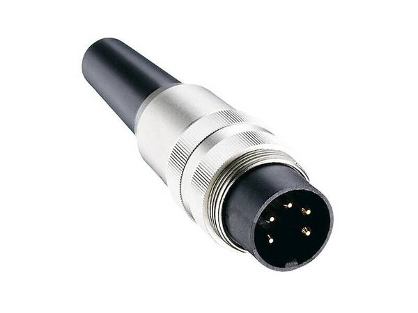Lumberg Connect SV 80 Stecker nach IEC 61076-2-106, IP 40, gerade Ausführung, mit