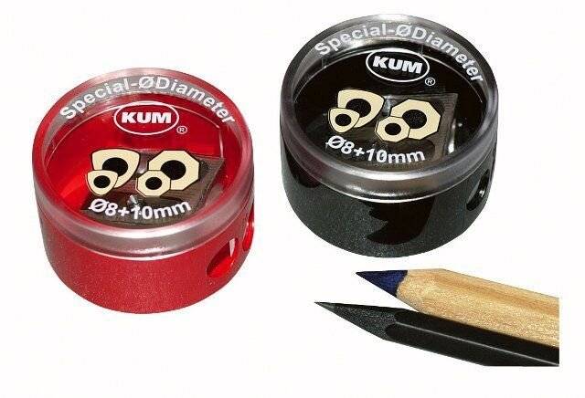 Spitzdose doppelt 3-kant - KUM 208-M2 farbig