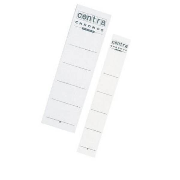 Esselte Ordner-Rückenschild Chromos, weiß, breit (80290105)