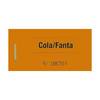Gutscheinblock -Cola/Fanta- orange.