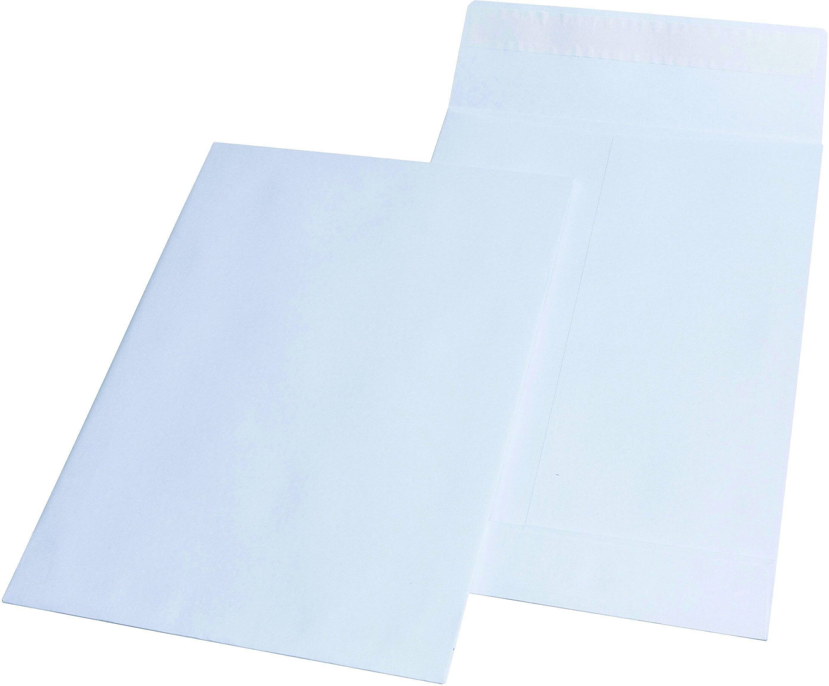 Faltentaschen DIN C4 weiß - Bürokleinmaterial