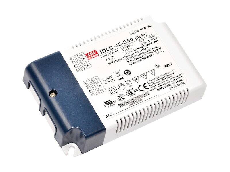 Mean Well Schaltnetzteil IDLC-45 44,8 W 19 - 32 V 1400 mA geschlossen für LED- und-0