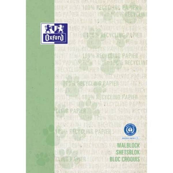 Malblock - A4, 90 g/qm, 100 Blatt, blanko,