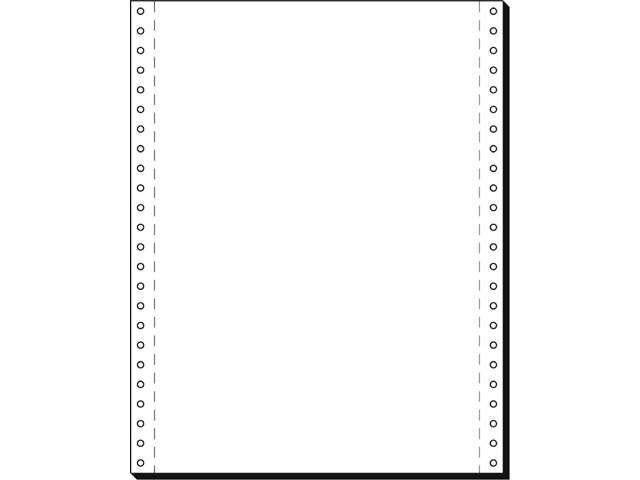 Computerpapier 12x240 1f 60g 2000Bl blanko mit