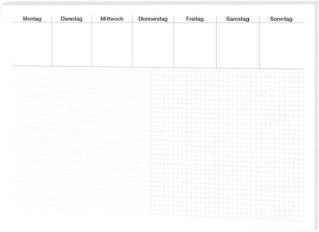Schreibunterlage Office 480x330mm 30Bl lin/kar - Artikel: 170050100-2