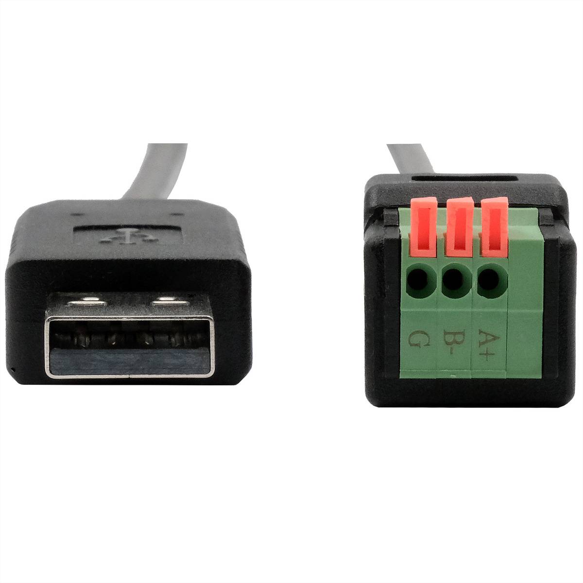 EXSYS EX-13009 USB zu 1x Seriell RS-458 Kabel mit Terminal Block mit Drucktaster-3