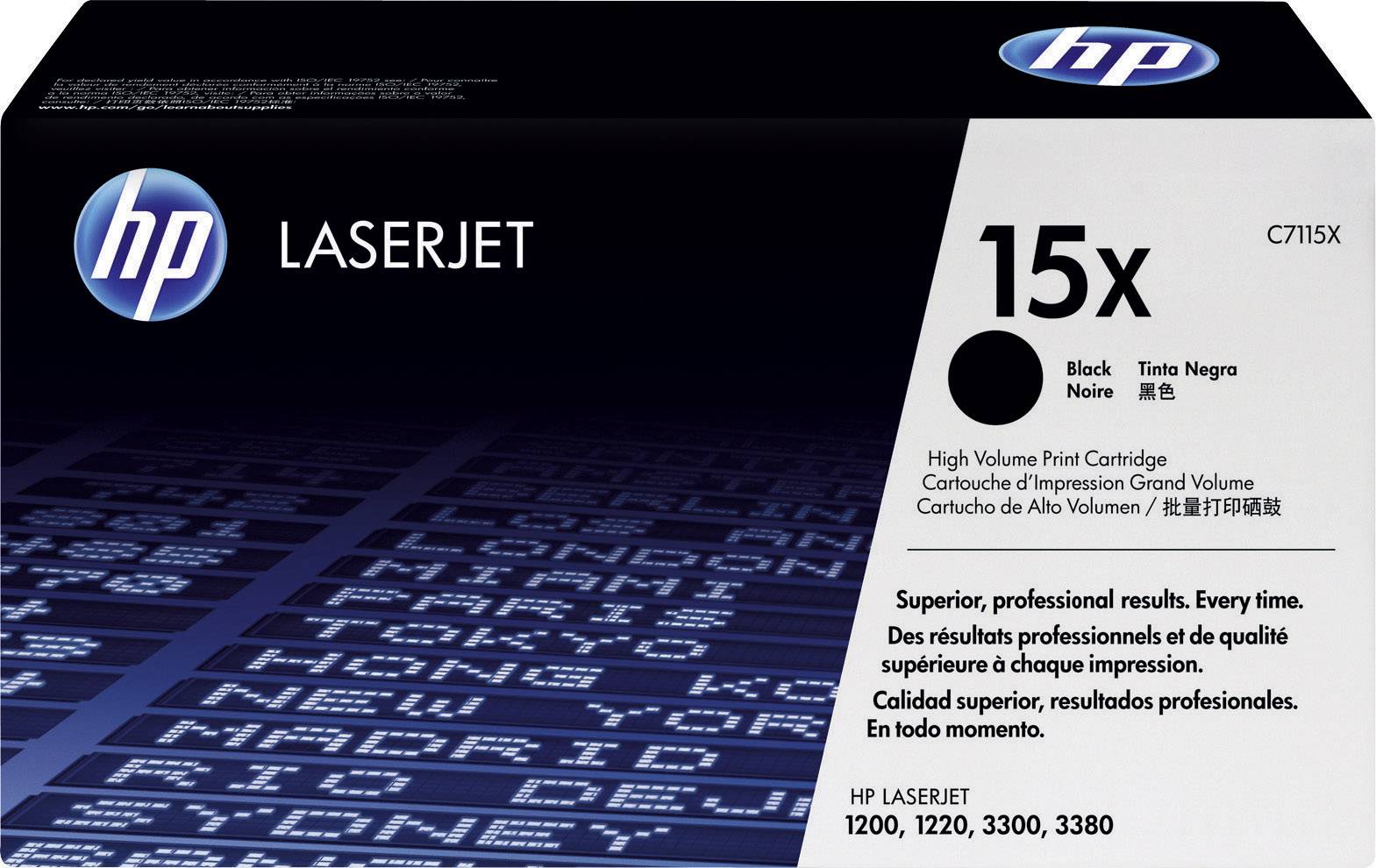 HP 15X Schwarz LaserJet Tonerpatrone (C7115X)