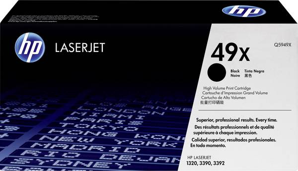 HP Toner 49X Original  Schwarz 6000 Seiten Q5949X