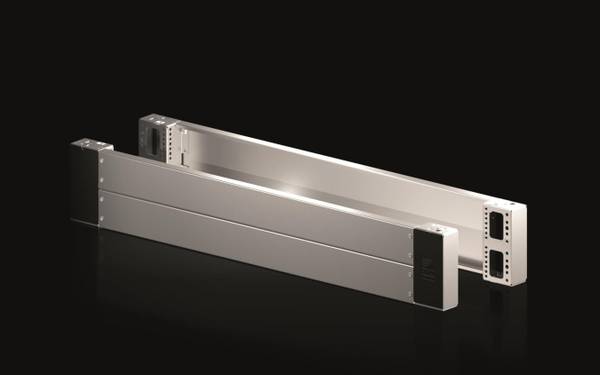 Rittal VX Sockel-Eckstück mit Blende H 200mm B 1200mm