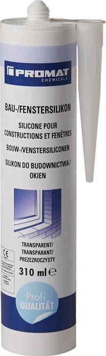Bau-/Fenstersilikon transp.310 ml Kartusche PROMAT CHEMICALS-0