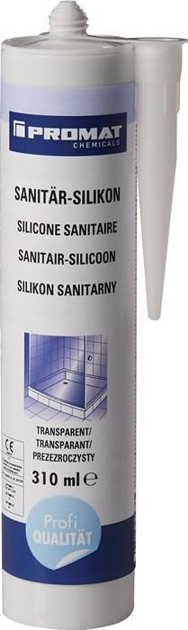 Sanitär-Silikon transp.310 ml Kartusche PROMAT chemicals-0