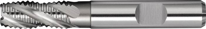 Schaftfräser DIN 844 Typ NR D.6mm Einsatz-L.19mm HSS-Co5 Weldon-0