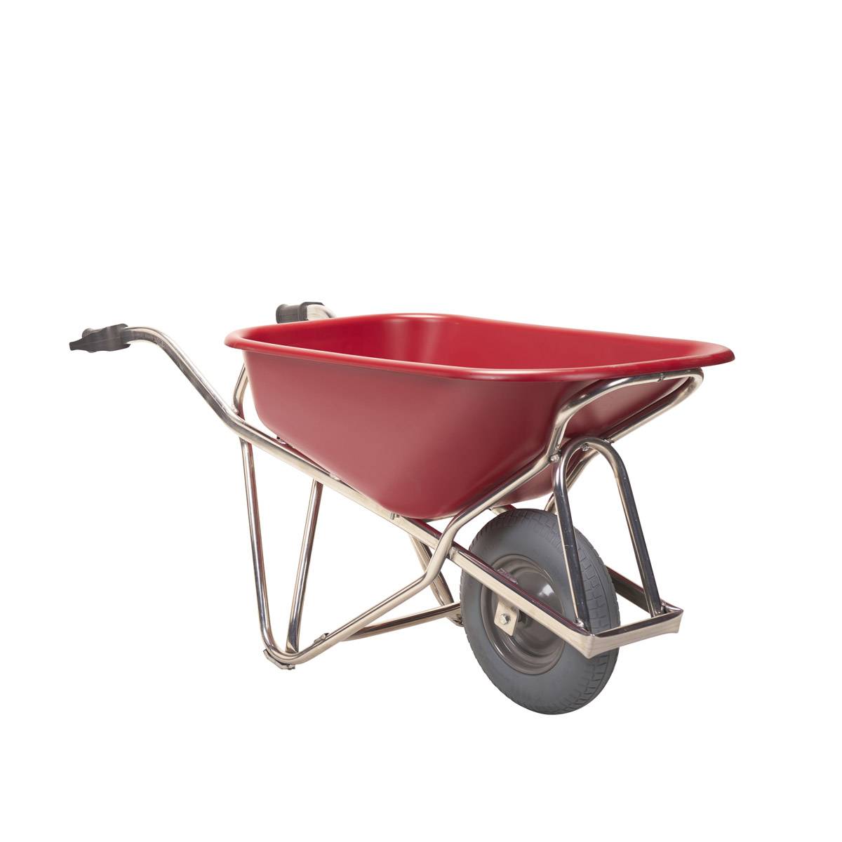 Matador Profi-Schubkarre aus Aluminium (ergonomisch), Pannensicherer R-2