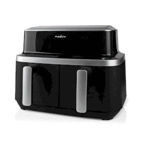 KAAF320BK, Hot air fryer, 4.2 l, 80 C, 200 C, 60 min, double-0