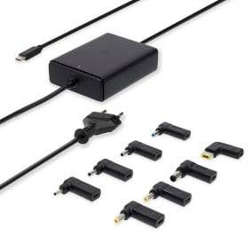 USB-C-Ladegerät 100W GaN für Laptop, Tablet, Smartphone Schwarz-0