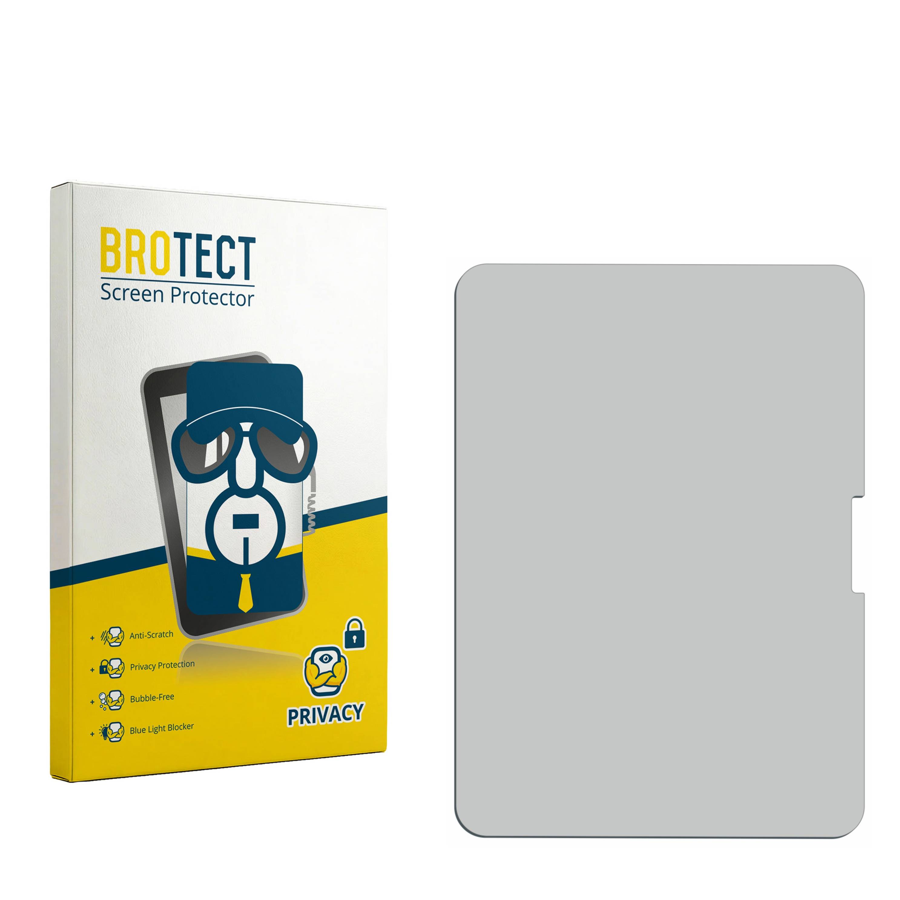 BROTECT Blickschutzfolie für Apple iPad Pro 11" M5 2025 Anti-Spy Privacy Blaulichtschutz Sichtschutzfolie-2