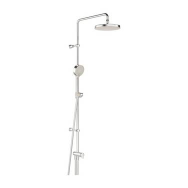 Hansa BasicJet Kopfbrause-Set, 3-strahlig, Ausladung 407mm, DN 15, Chrom, 44380200