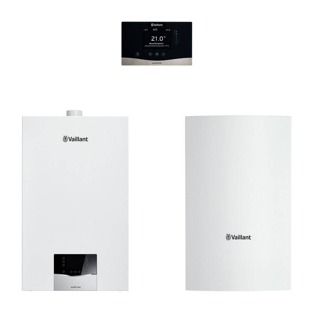 Vaillant ecoTEC plus Heizsystempaket 1.749/3 VCW 20/26CS/1-5,VRC 720/3, VIHQL75/2B links, 3,4-21kW bei 50/30C-2
