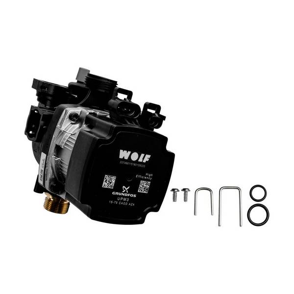 Wolf Heizkreispumpe Grundfos UPM3 15-75 für CAOD