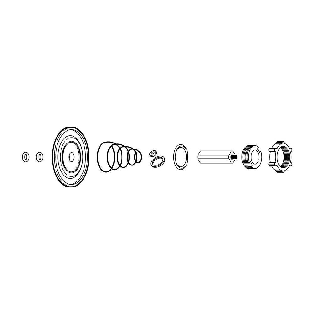 Danfoss Ersatzteilset für Magnetventile EV 220 B, DN 32, Messing, EPDM-Dichtung, 032U1077-1