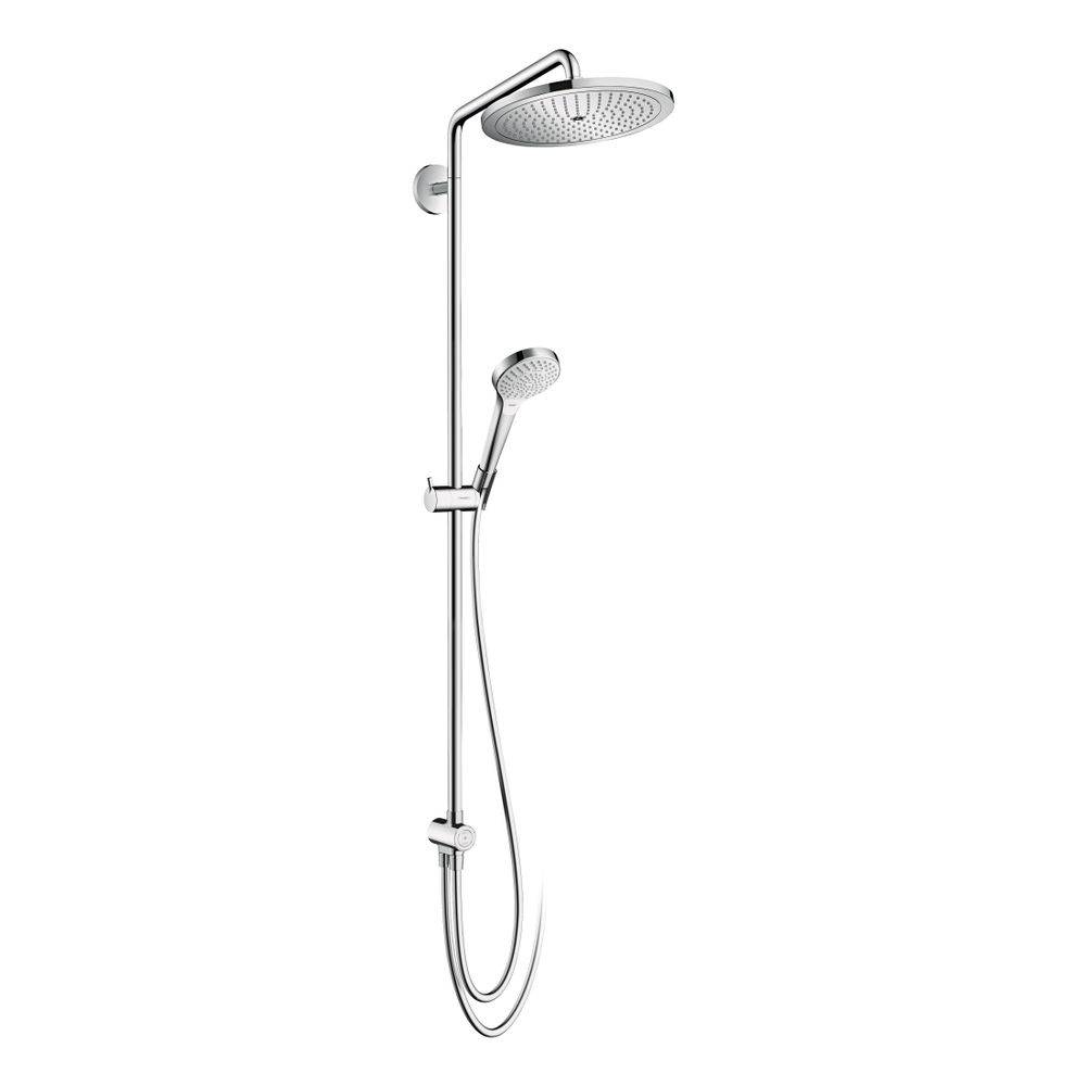 Hansgrohe Croma Select S Showerpipe Duschsystem 280mm, 1jet, 10,2l/min Reno, Chrom