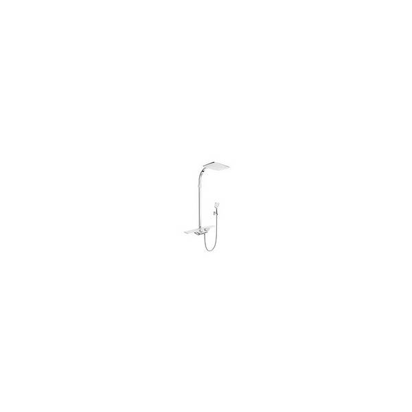 KLUDI COCKPIT Discovery Thermostat Dual Shower System chrom