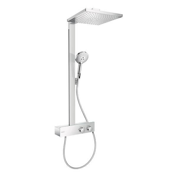 hansgrohe Raindance E Showerpipe 300mm 1jet 16l/min mit ShowerTablet 350, Chrom