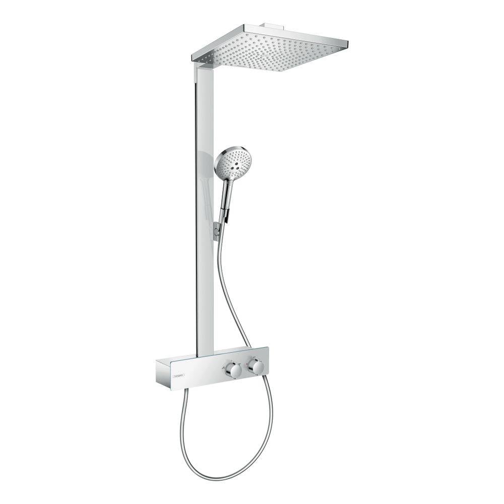 hansgrohe Raindance E Showerpipe 300mm 1jet 16l/min mit ShowerTablet 350, Chrom-1