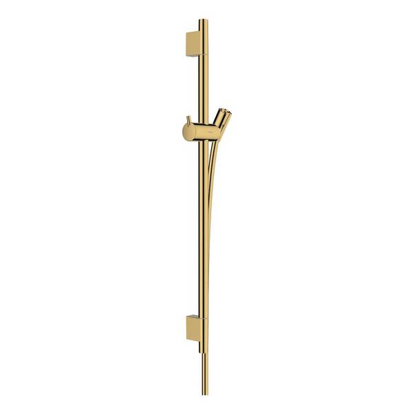 Hansgrohe Unica Brausestange S Puro 65cm, Isiflex Brauseschlauch 160cm, Polished Gold Optic