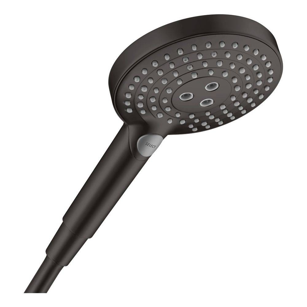 Hansgrohe Raindance Select S Handbrause 120mm, 8,5l/min, 3jet EcoSmart, Mattschwarz-0