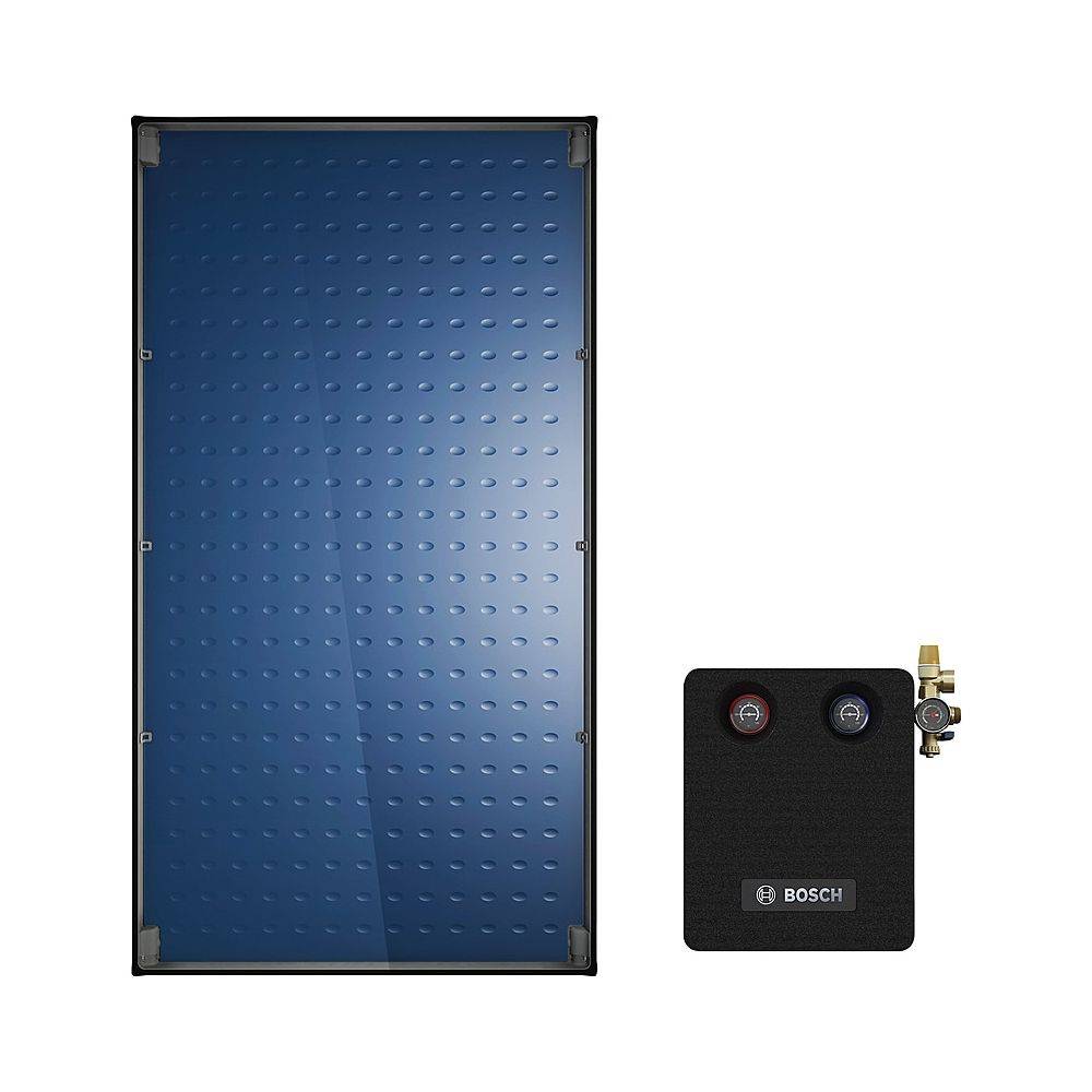Bosch Solar-Basic-Paket Jupa SO709, 4x Kollektor SO7000 TFV, Aufdach senkrecht, AGS 10, MS 200-2, SBH, FKA 5-2-0