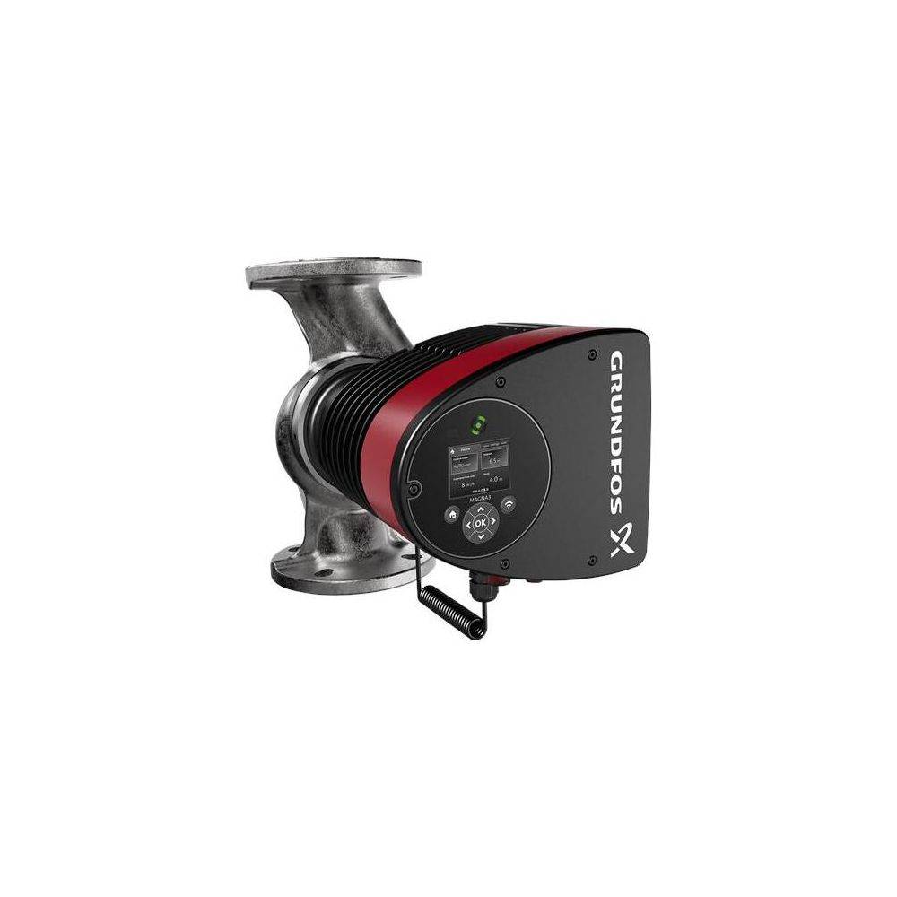 Grundfos Umwälzpumpe elektronisch geregelt MAGNA3 65-120FN, PN 6/10 230V, 340mm max. Förderh. 12m Volumenst. 42,5m3/h-2