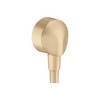 Hansgrohe FixFit Wandanschluss E ohne Rückflussverhinderer, DN 15, Brushed Bronze