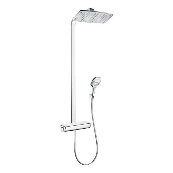 hansgrohe Raindance E Showerpipe 360mm 1jet 9l/min EcoSmart mit Thermostat, Chrom